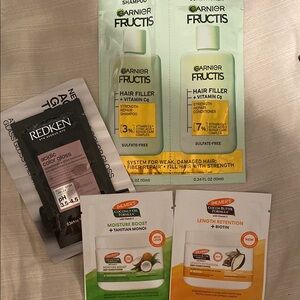 Hair samples !! Never used. Sealed! Shampoo conditioner